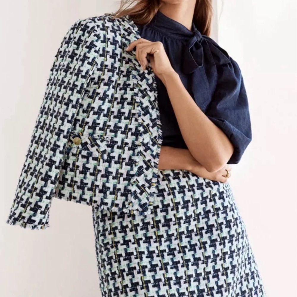 ANN TAYLOR TWEED JACKET NEW